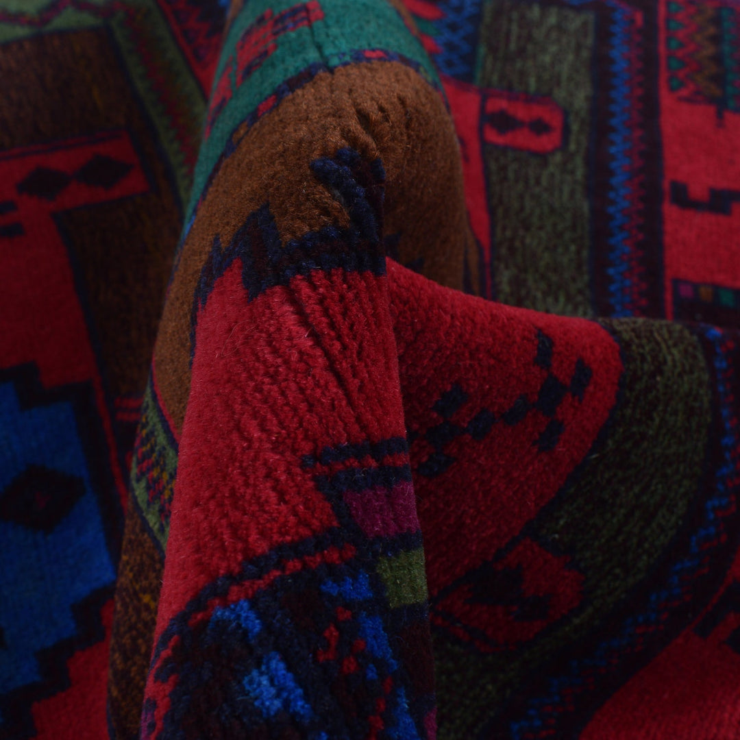 Red Baluchi Rug 3' 0" x 4' 2" - No. AL82728