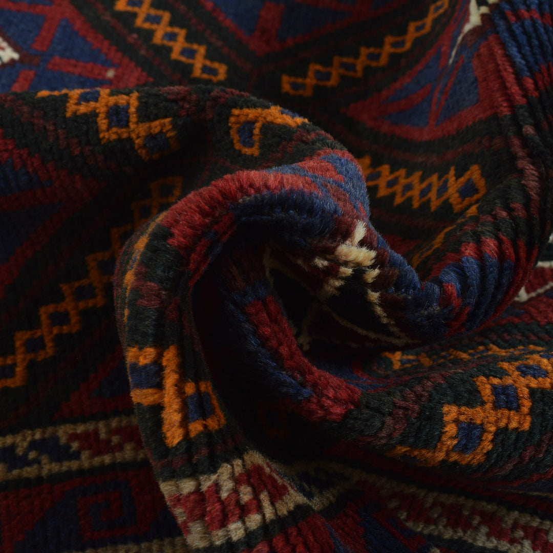 Traditional Baloch Rug 2' 12" x 4' 9" - No. AL18459