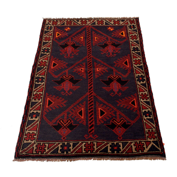 Traditional Baloch Rug 2' 10" x 4' 9" - No. AL70265