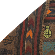 Afghan War Kilim – Military Design 2' 9" x 4' 8" - No. AL20123