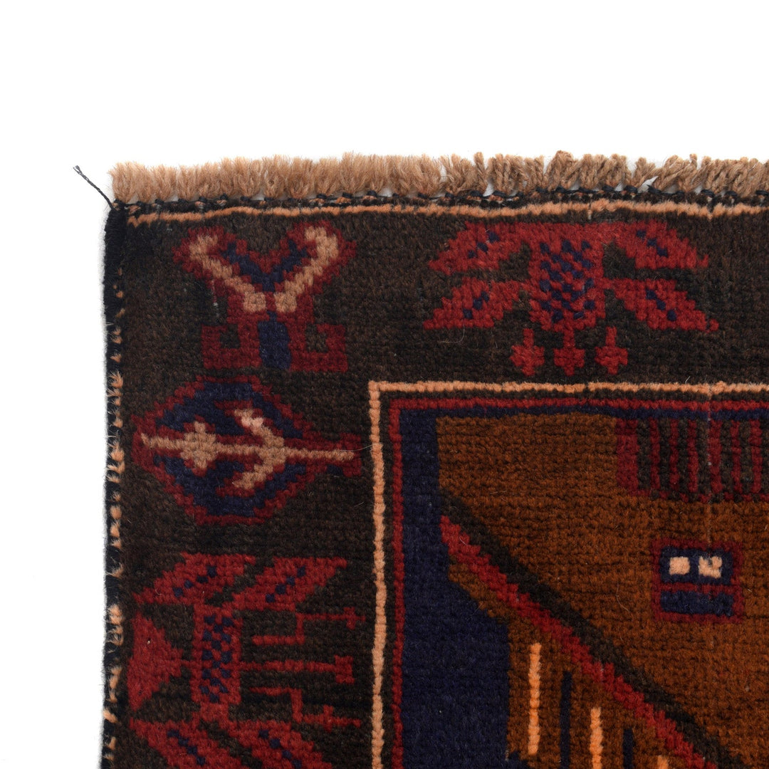 Handmade Pictorial Carpet 2' 9" x 5' 2" - No. AL61879