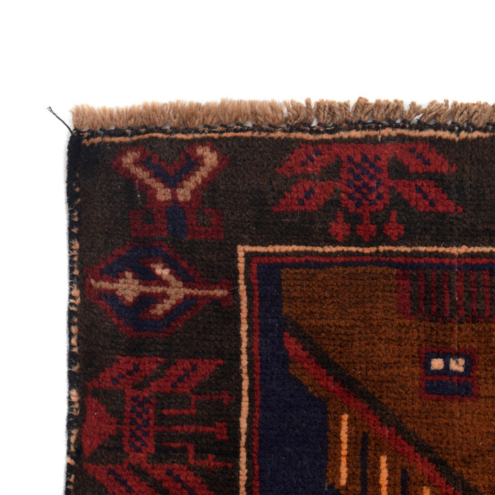 Handmade Pictorial Carpet 2' 9" x 5' 2" - No. AL61879