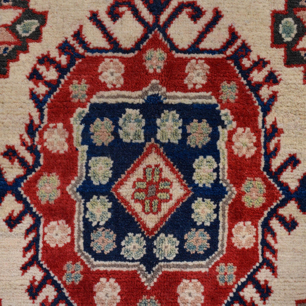 Hand Knotted Kazak Oriental Rug 5' 1" x 7' 2" - No. AL42348