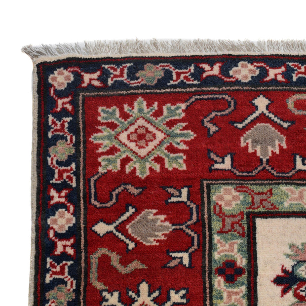 Hand knotted Kazak Carpet 5' 0" x 6' 2" - No. AL35314