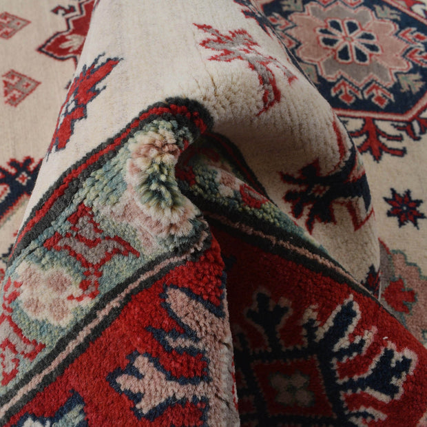 Hand knotted Kazak Carpet 5' 0" x 6' 2" - No. AL35314