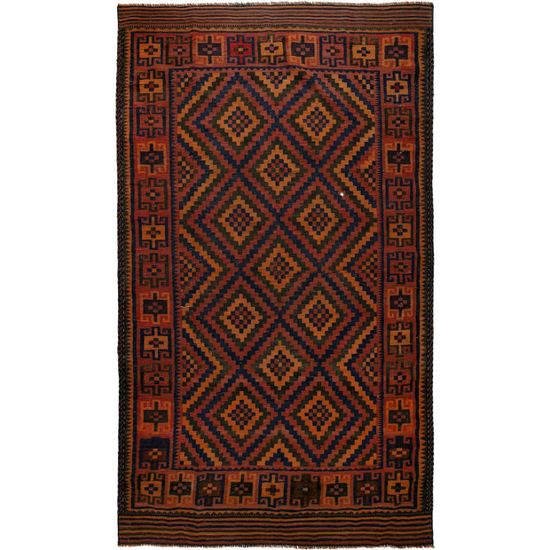 Afghan Maimana Kilim 5' 8" x 9' 10" - No. AL48793