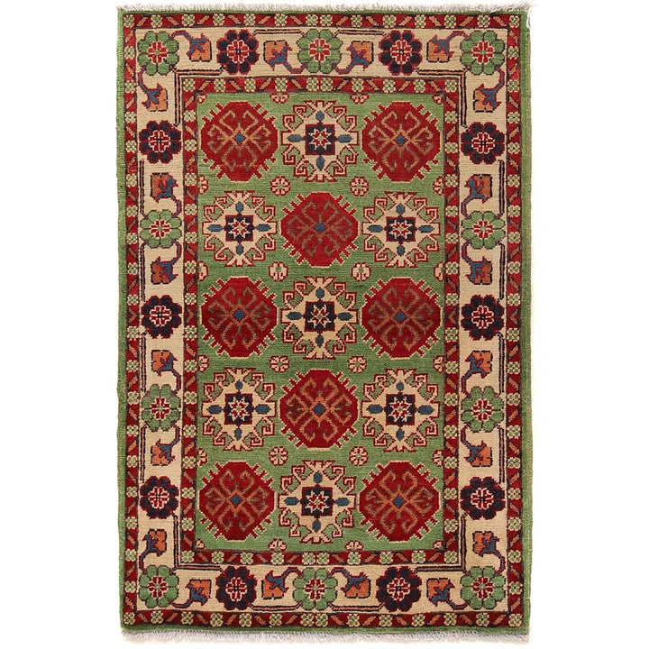 Handmade Kazak Area Rug 2' 8" x 4' 1" - No. AL52967