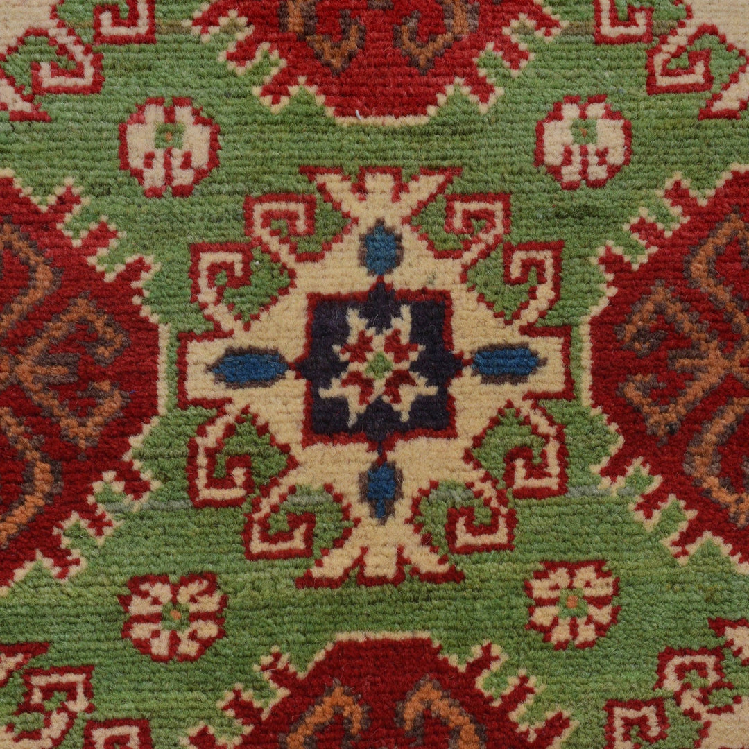 Handmade Kazak Area Rug 2' 8" x 4' 1" - No. AL52967