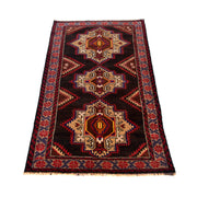 Tribal Baloch Rug 3' 1" x 5' 10" - No. AL40103