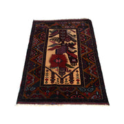 Handmade Prayer Rug 2' 11" x 4' 8" - No. AL36224