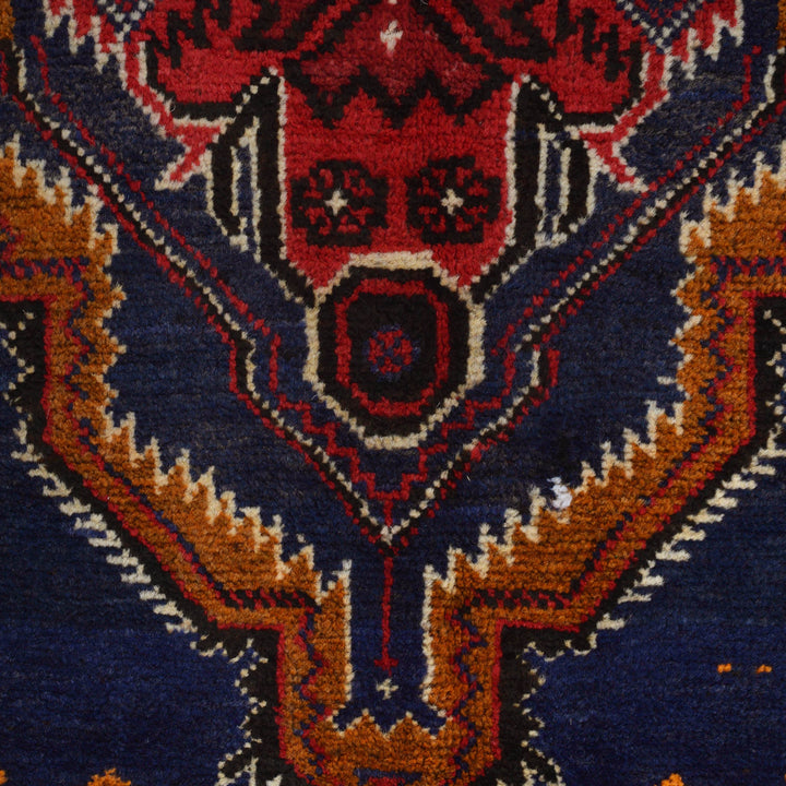 Afghan Prayer Rug 3' 0" x 4' 9" Hand-Knotted | No. AL78902