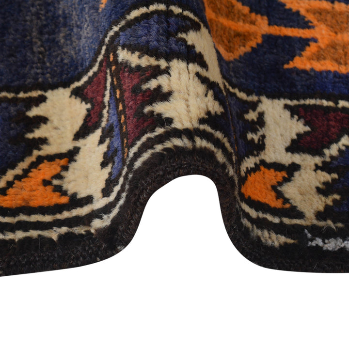 Afghan Prayer Rug 3' 0" x 4' 9" Hand-Knotted | No. AL78902
