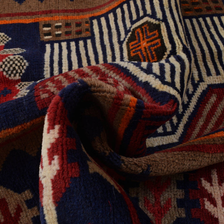 Traditional Baloch Rug 3' 0" x 4' 6" - No. AL15620