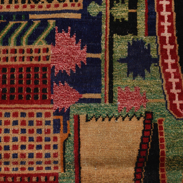 Handmade Pictorial Carpet 4' 3" x 6' 6" - No. AL32504