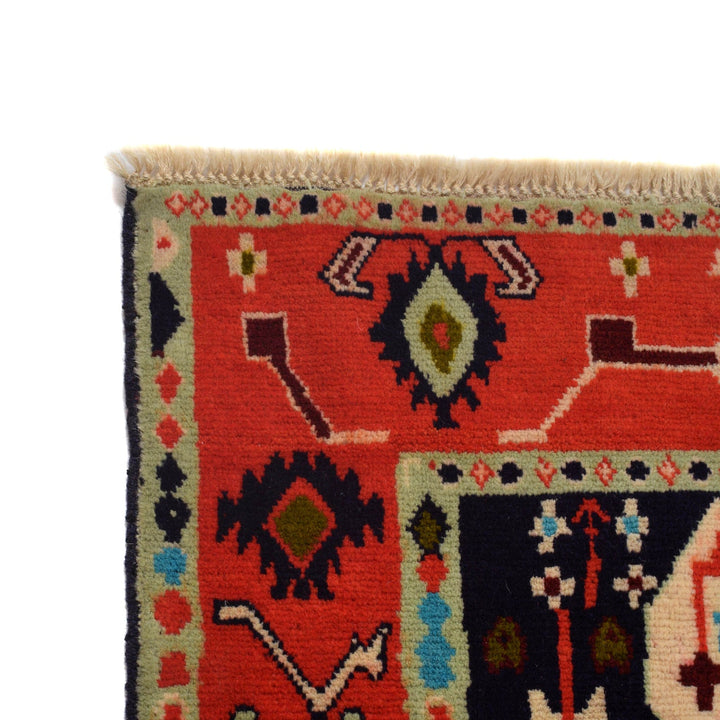 Hand Knotted Kohistani Carpet 5' 6" x 7' 8" - No. AL41554