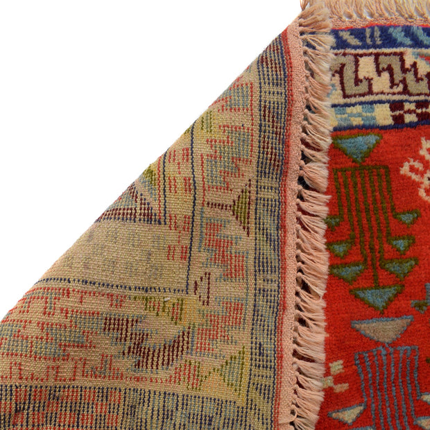 Hand Knotted Kohistani Carpet 5' 5" x 7' 7" - No. AL75201