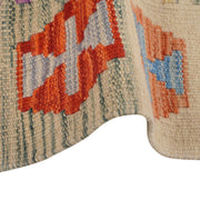 Hand Knotted Flatweave Kilim Runner 2' 6" x 9' 4" - No. AL60423