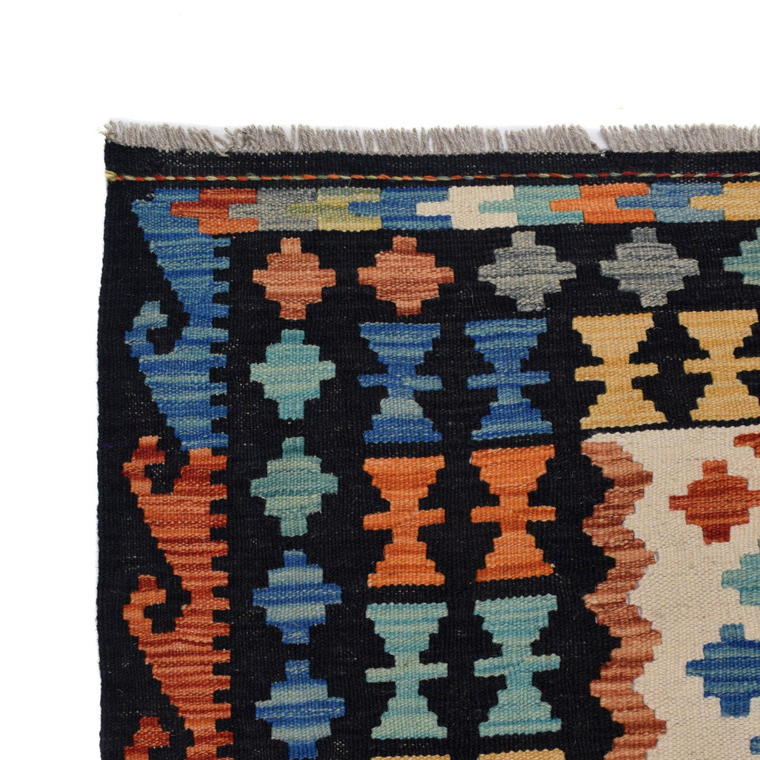 Handmade Turkish Design Wool Kilim 8' 3" x 9' 9" - No. AL30642