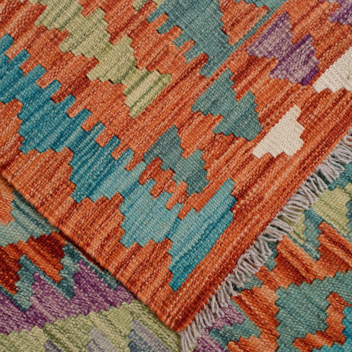 Handmade Vegetable Kelim 8' 4" x 11' 2" - No. AL13382