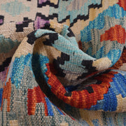 Hand Made Afghan Kilim Runner 2' 9" x 9' 9" - No. AL86529