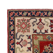 Handmade Kazak Area Rug 4' 11" x 6' 7" - No. AL36593