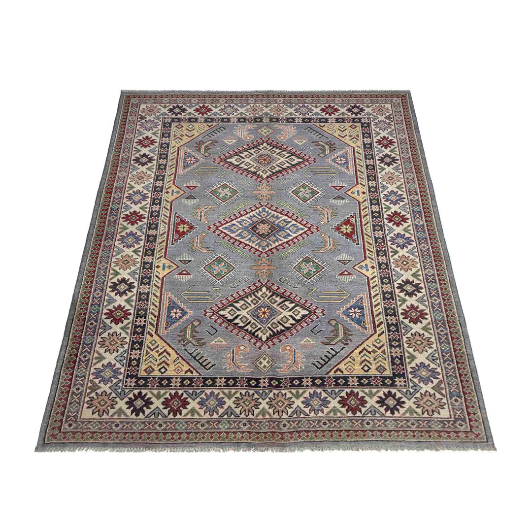 Oriental Kazak Rug 4' 11" x 6' 11" - No. AL81386