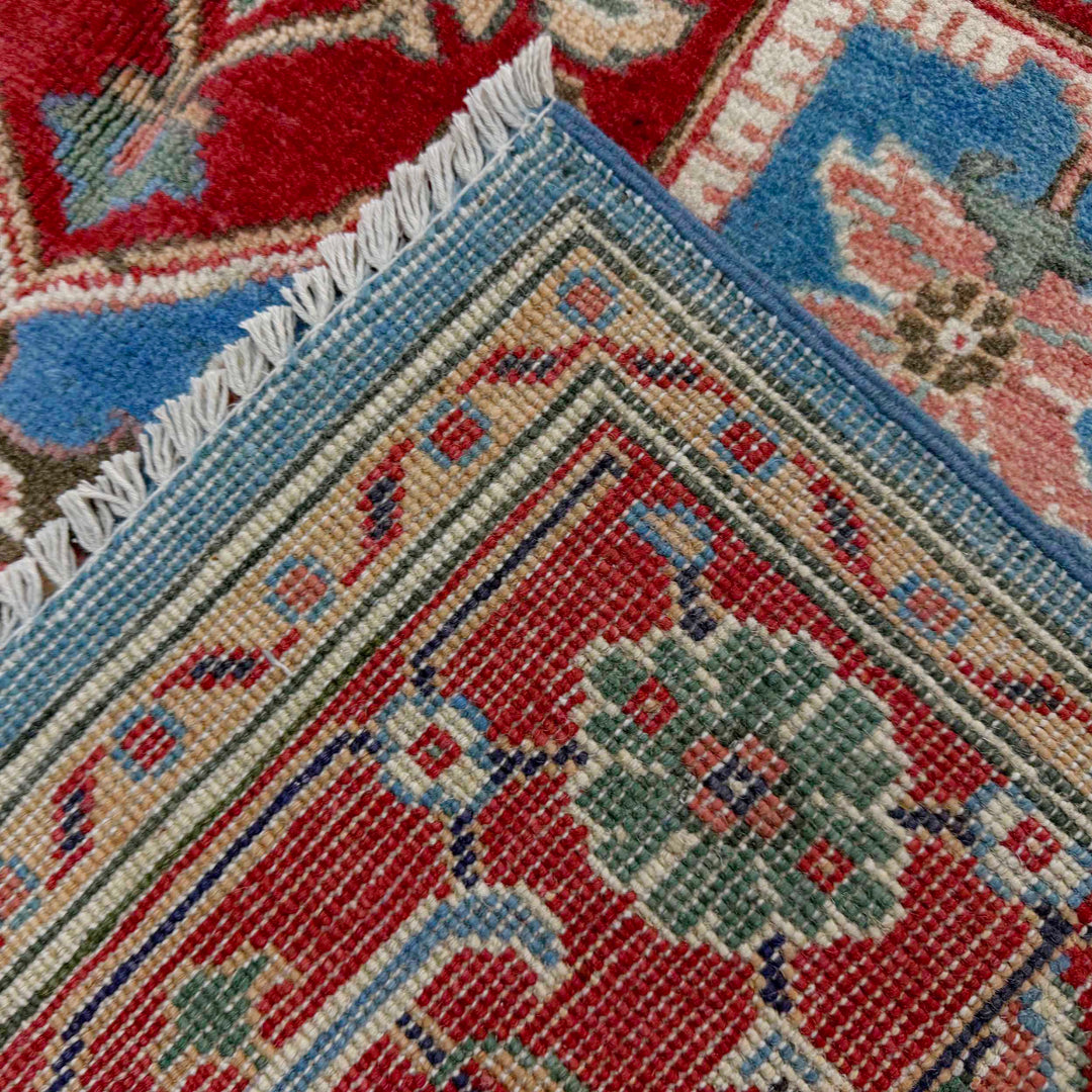 Hand Knotted Persian Heriz Area Rug 4' 11" x 6' 11" - No. AL42154