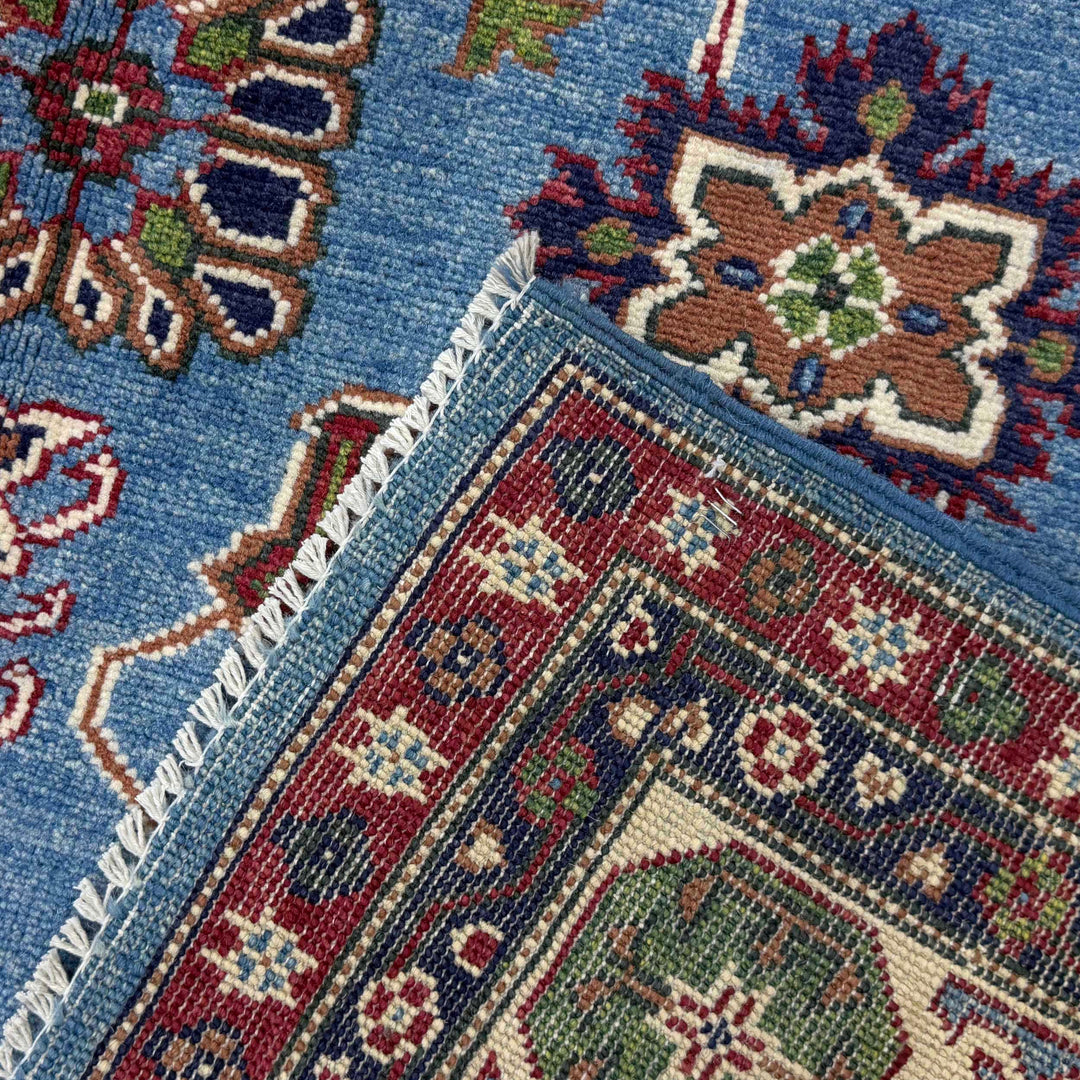 Blue Color Kazak Rug 4' 9" x 7' 10" - No. AL74468