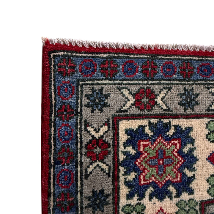 Handmade Kazak Area Rug 4' 11" x 6' 5" - No. AL20915