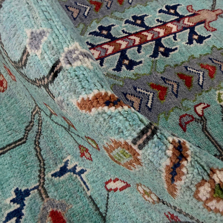 Hand knotted Contemporary Style Sultani Rug Runner 2' 11" x 9' 7" - No. AL34133