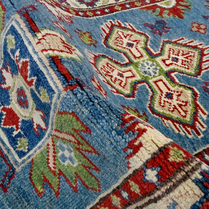 Hand knotted Kazak Runner Rugs 2' 1" x 6' 3" - No. AL64404