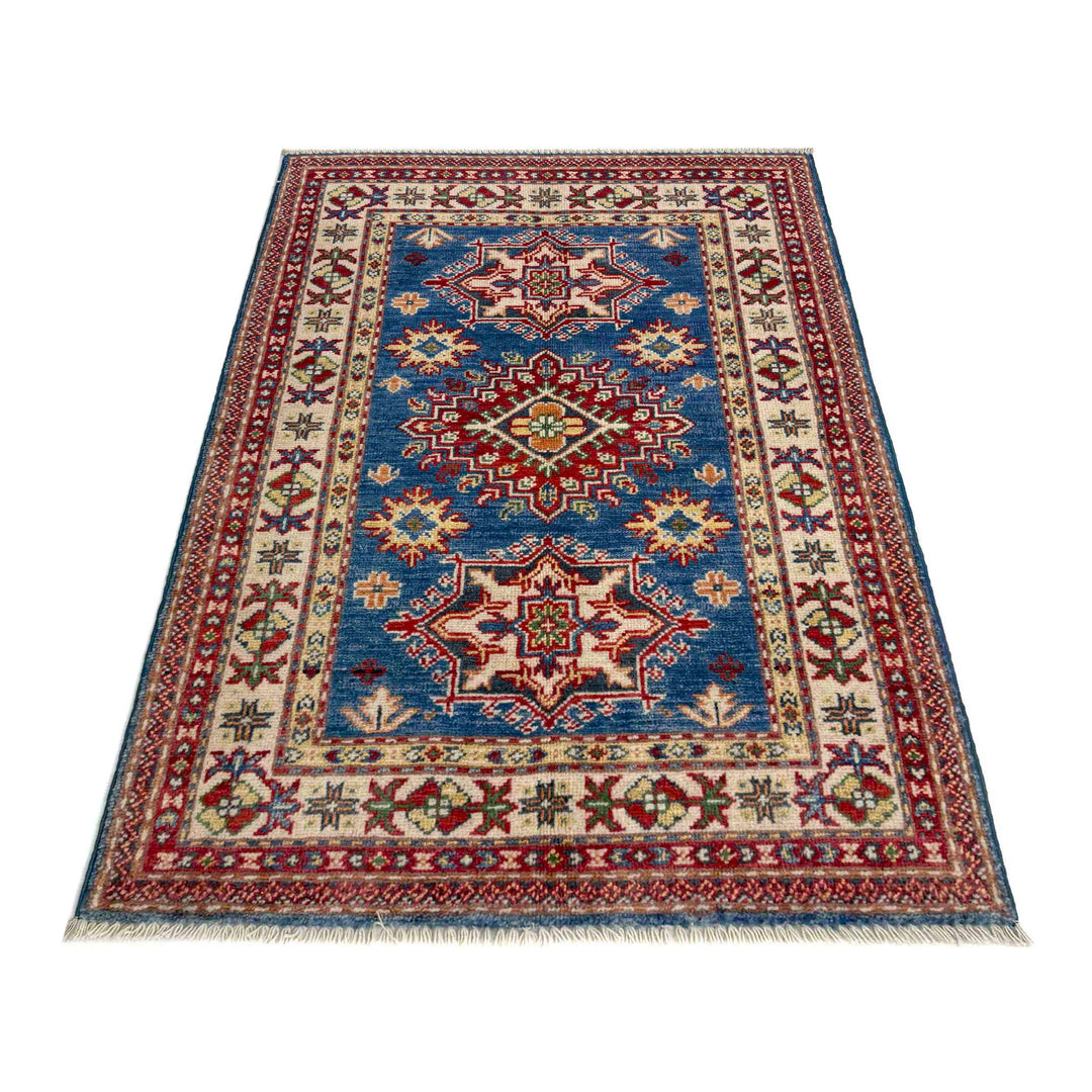 Hand knotted Kazak Carpet 2' 7" x 4' 0" - No. AL90266