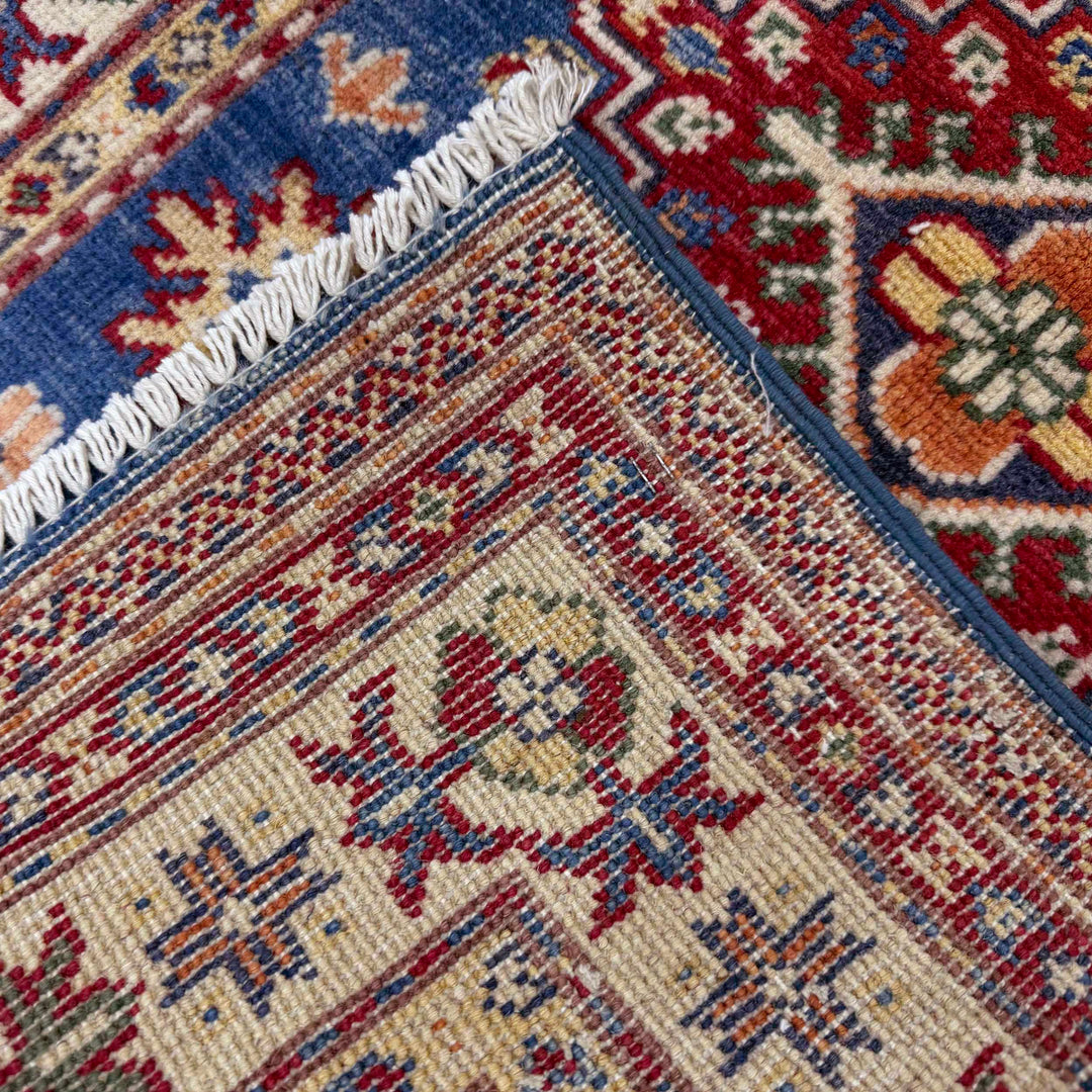 Hand knotted Kazak Carpet 2' 7" x 4' 0" - No. AL90266
