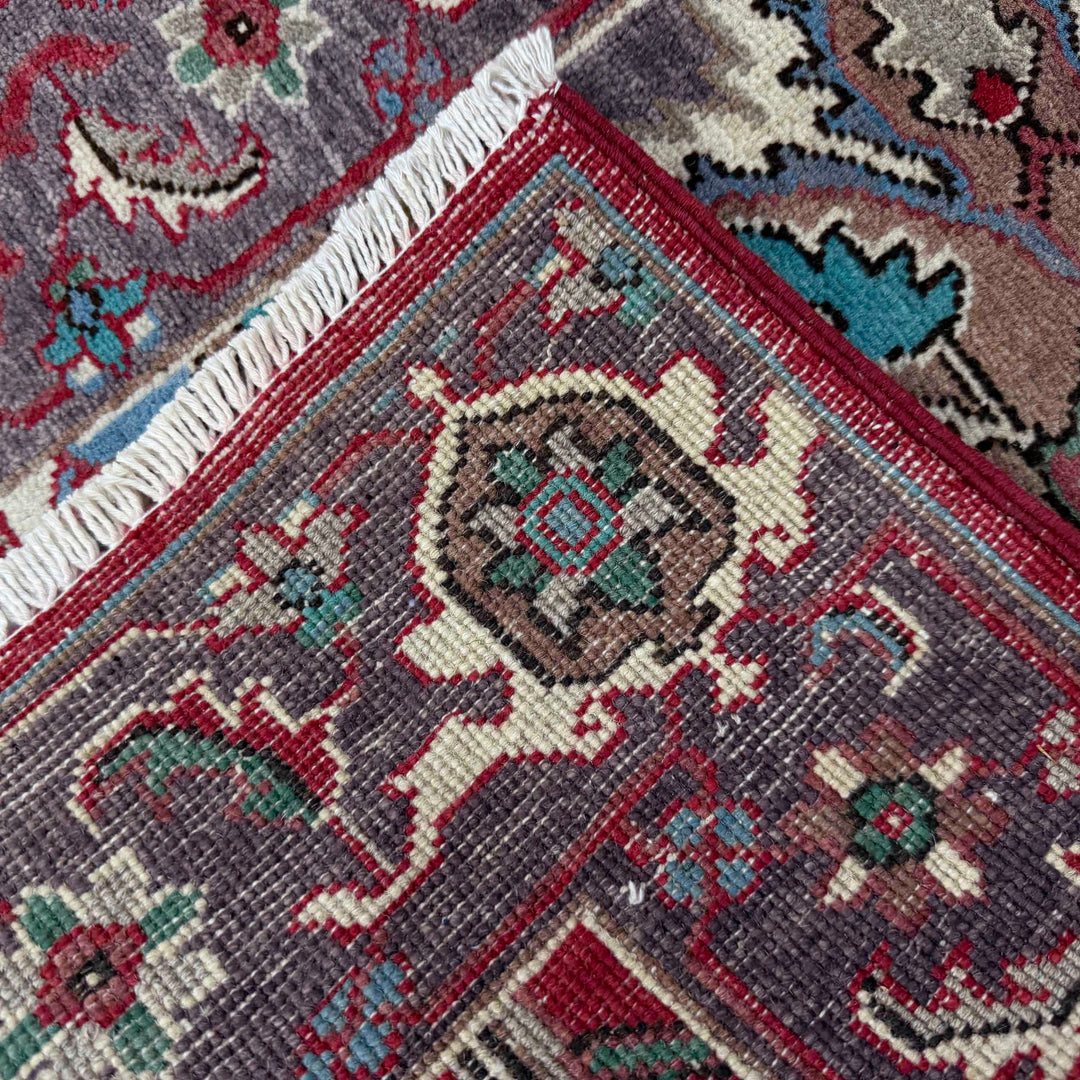 Afghan Heriz Rug 2' 7" x 4' 2" Hand-Knotted | No. AL86114