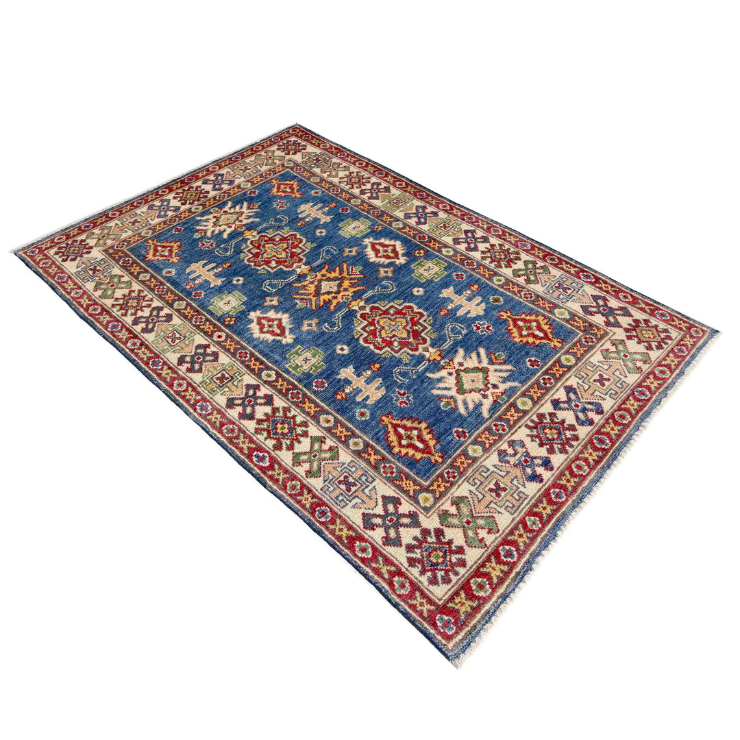 Hand Knotted Kazak Oriental Rug 2' 11" x 4' 9" - No. AL75261