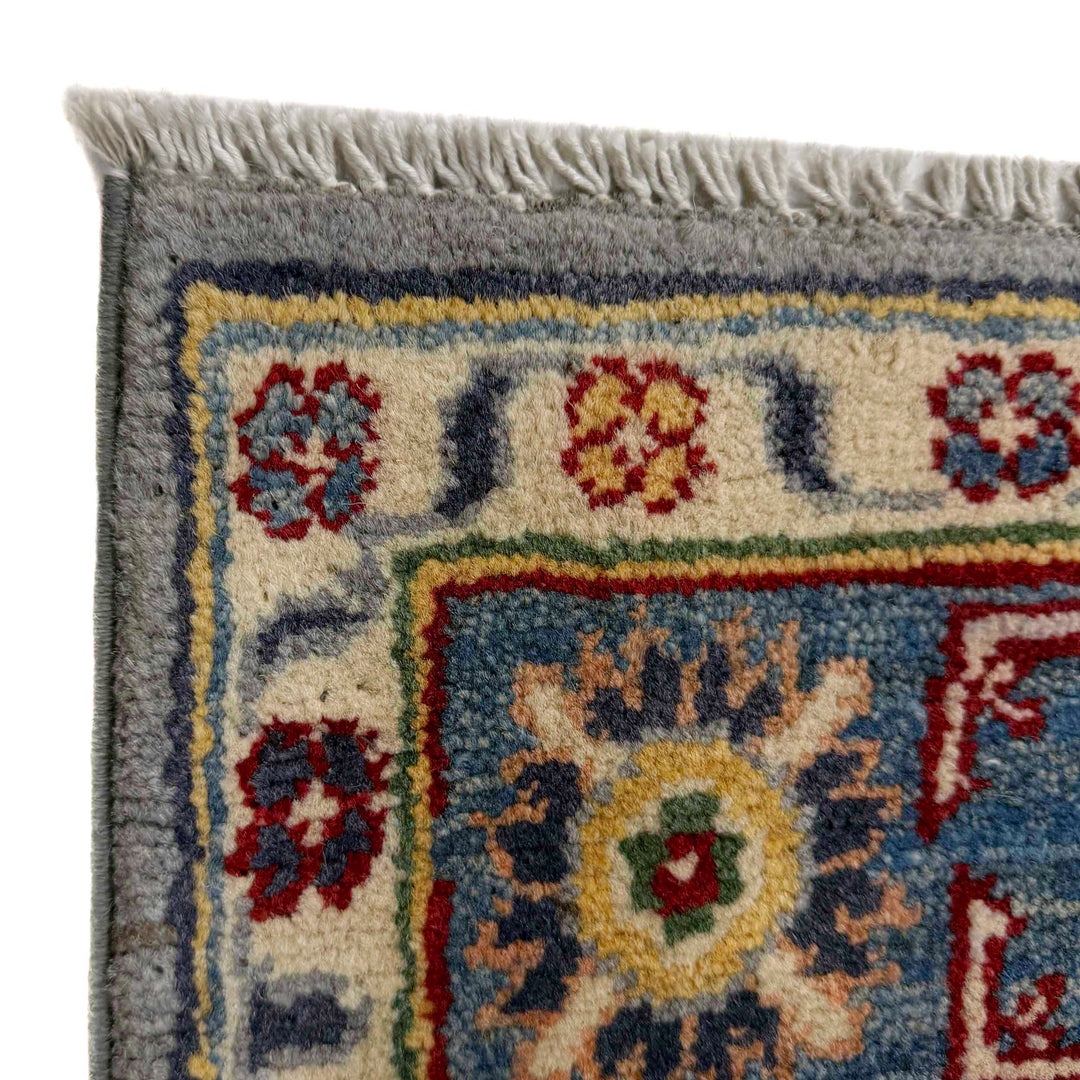 Gray Color Kazak Rug 3' 2" x 5' 1" - No. AL62030