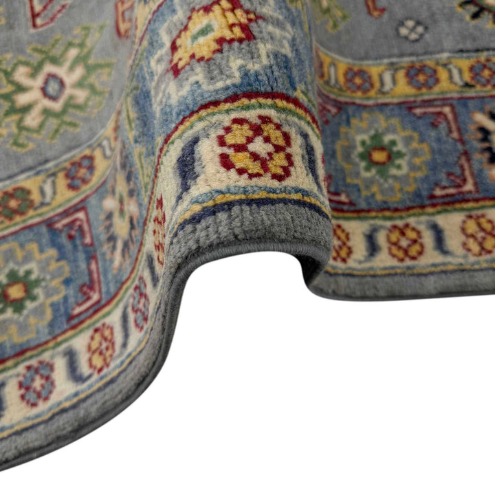 Gray Color Kazak Rug 3' 2" x 5' 1" - No. AL62030
