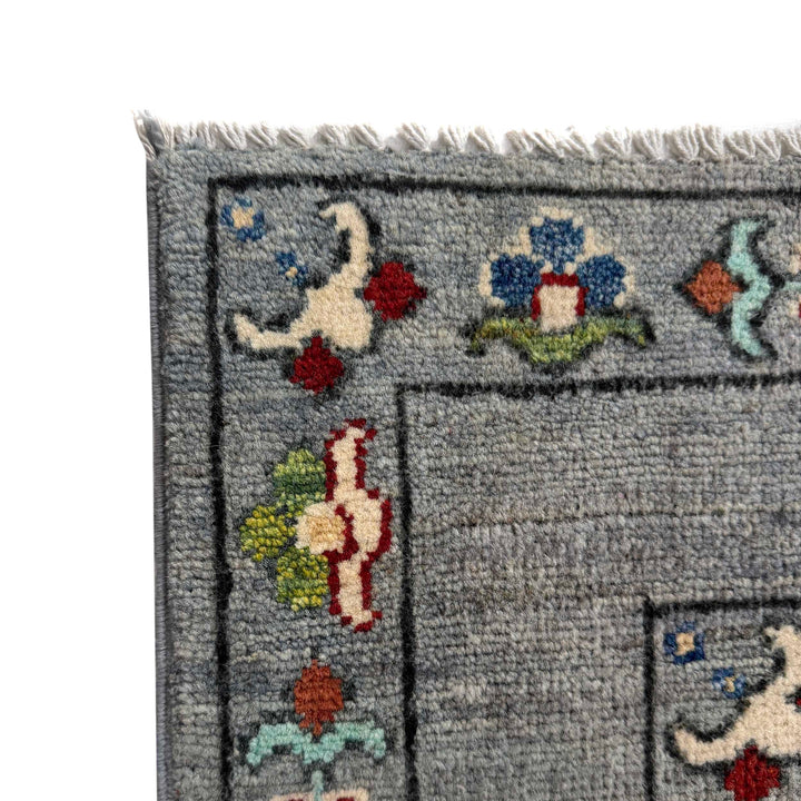 Hand Knotted Sultani Modern Rug 3' 7" x 5' 10" - No. AL17316