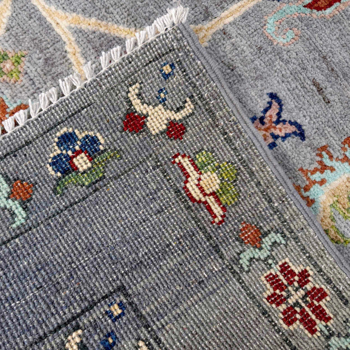 Hand Knotted Sultani Modern Rug 3' 7" x 5' 10" - No. AL17316