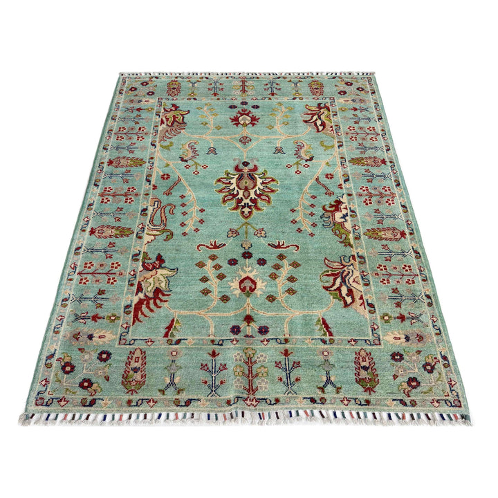 Hand knotted Contemporary Style Sultani Rug 3' 11" x 6' 0" - No. AL60357