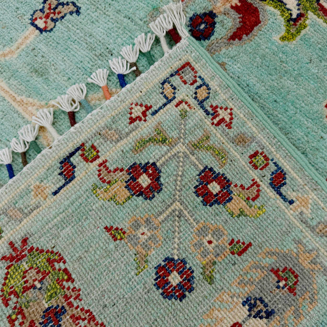 Hand knotted Contemporary Style Sultani Rug 3' 11" x 6' 0" - No. AL60357