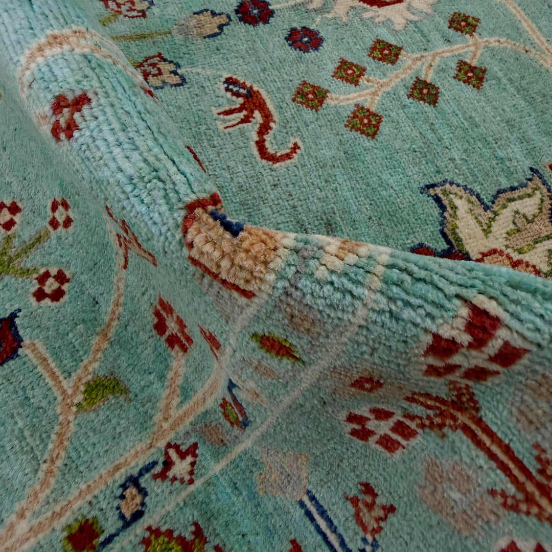 Hand knotted Contemporary Style Sultani Rug 3' 11" x 6' 0" - No. AL60357