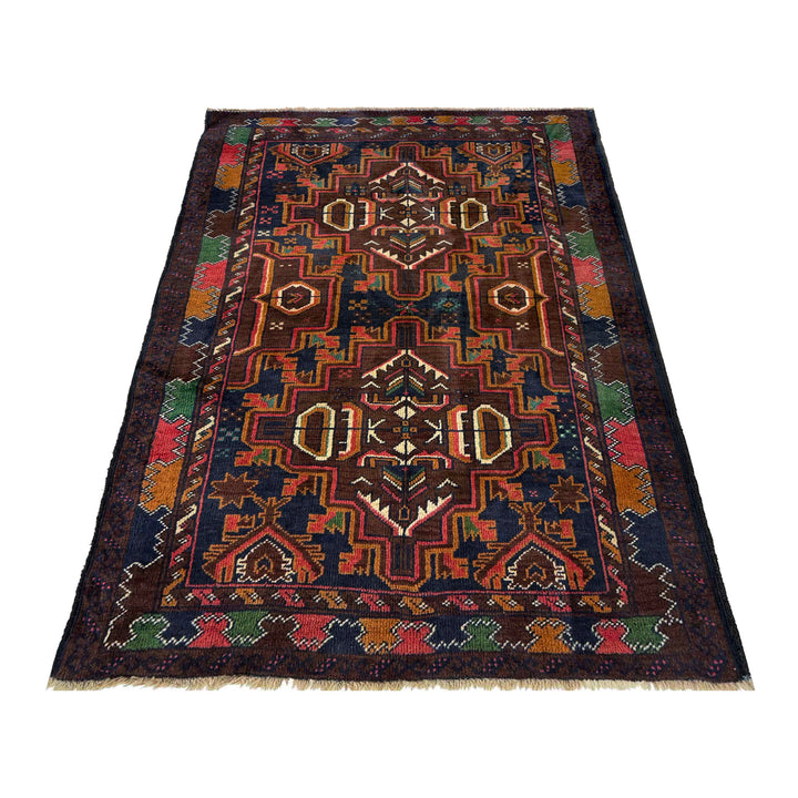 Handmade Baloch Rug 3' 0" x 4' 7" - No. AL36998