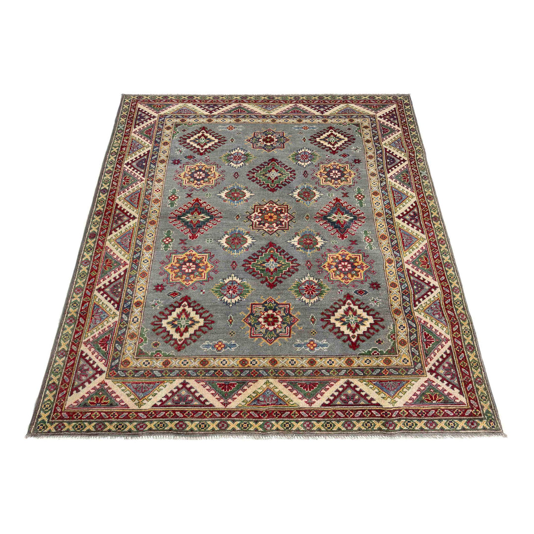 Oriental Kazak Rug 5' 1" x 6' 9" - No. AL48751