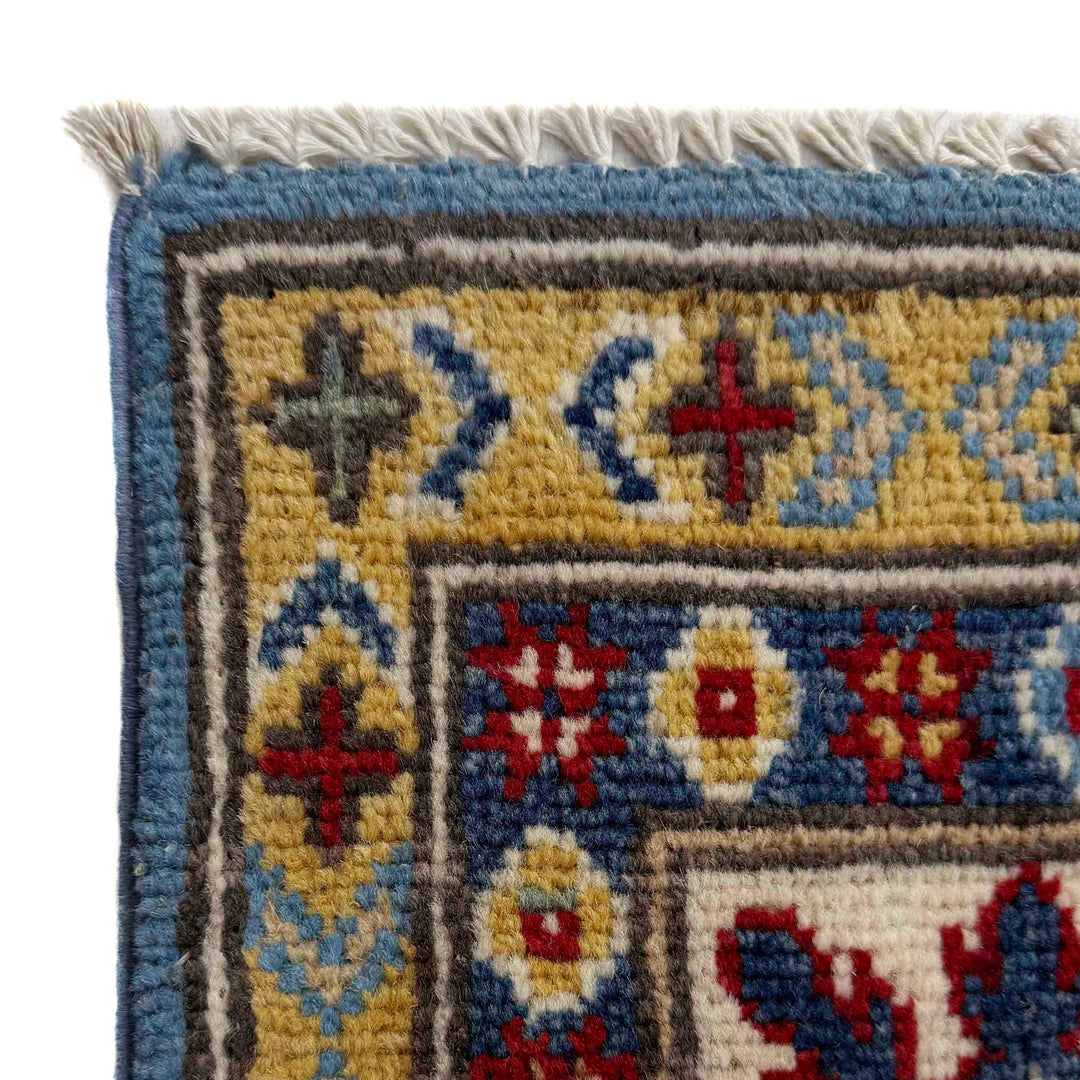 Hand Knotted Kazak Oriental Rug 5' 8" x 7' 11" - No. AL97866