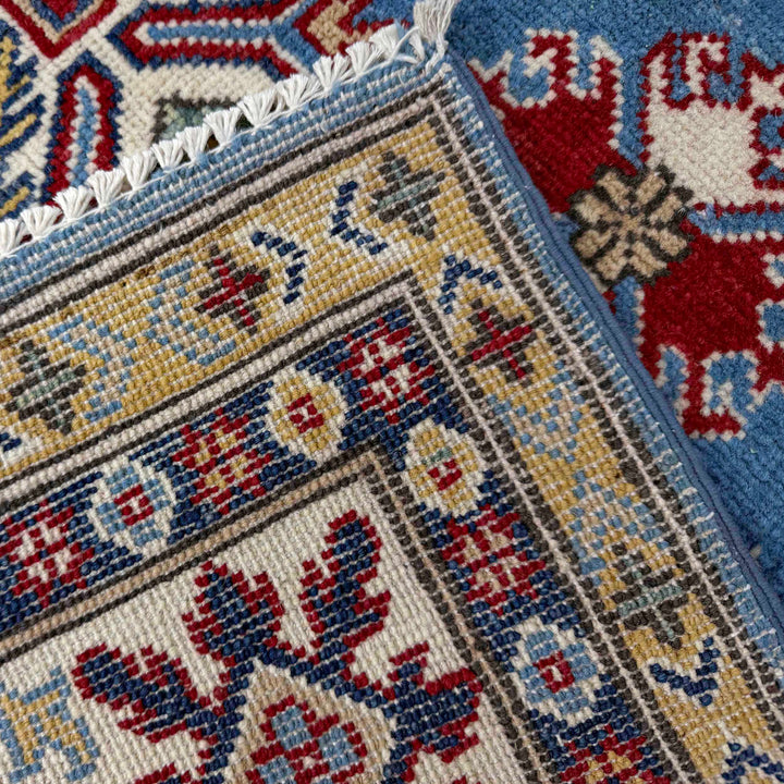 Hand Knotted Kazak Oriental Rug 5' 8" x 7' 11" - No. AL68716