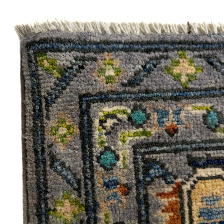 Afghan Heriz Rug 6' 0" x 8' 8" Hand-Knotted | No. AL32319