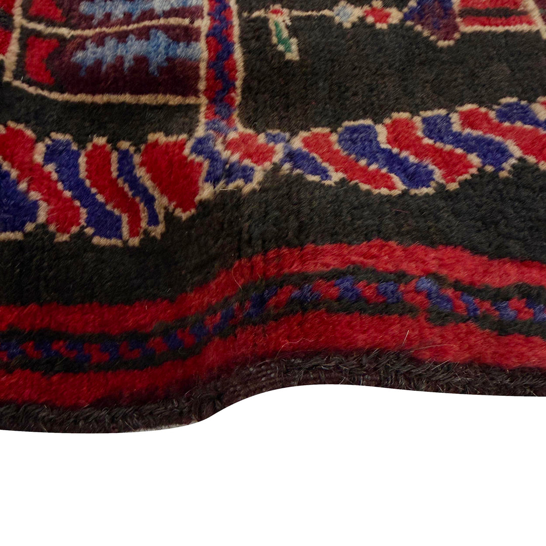 Afghan Prayer Rug 2' 6" x 3' 9" Hand-Knotted | No. AL46814
