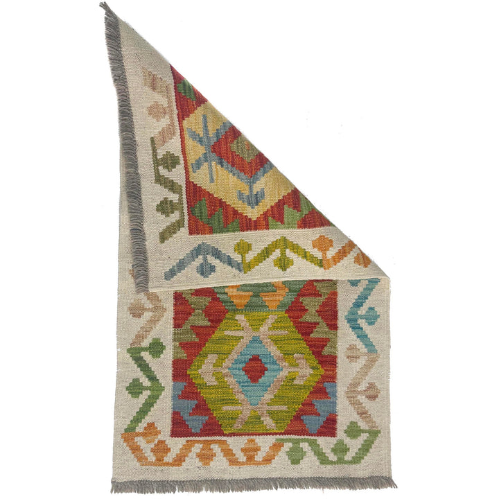 Small Size Chobi Kilim 1' 10" x 3' 2" - No. AL680999