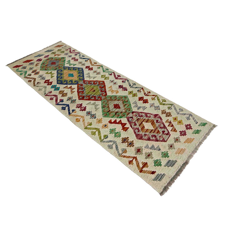 Afghan Kilim Runner 2' 1" x 5' 10" Flat-Weave view